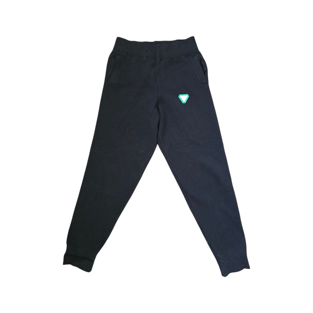 Bottega Veneta Black Front logo Spring 2022 Sweatpants Joggers sz M-L READ
